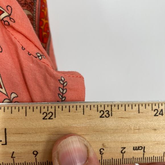 Talbots Blouse Women’s Large Floral Paisley Pin Tuck Pleats Classic Business - Picture 4 of 7